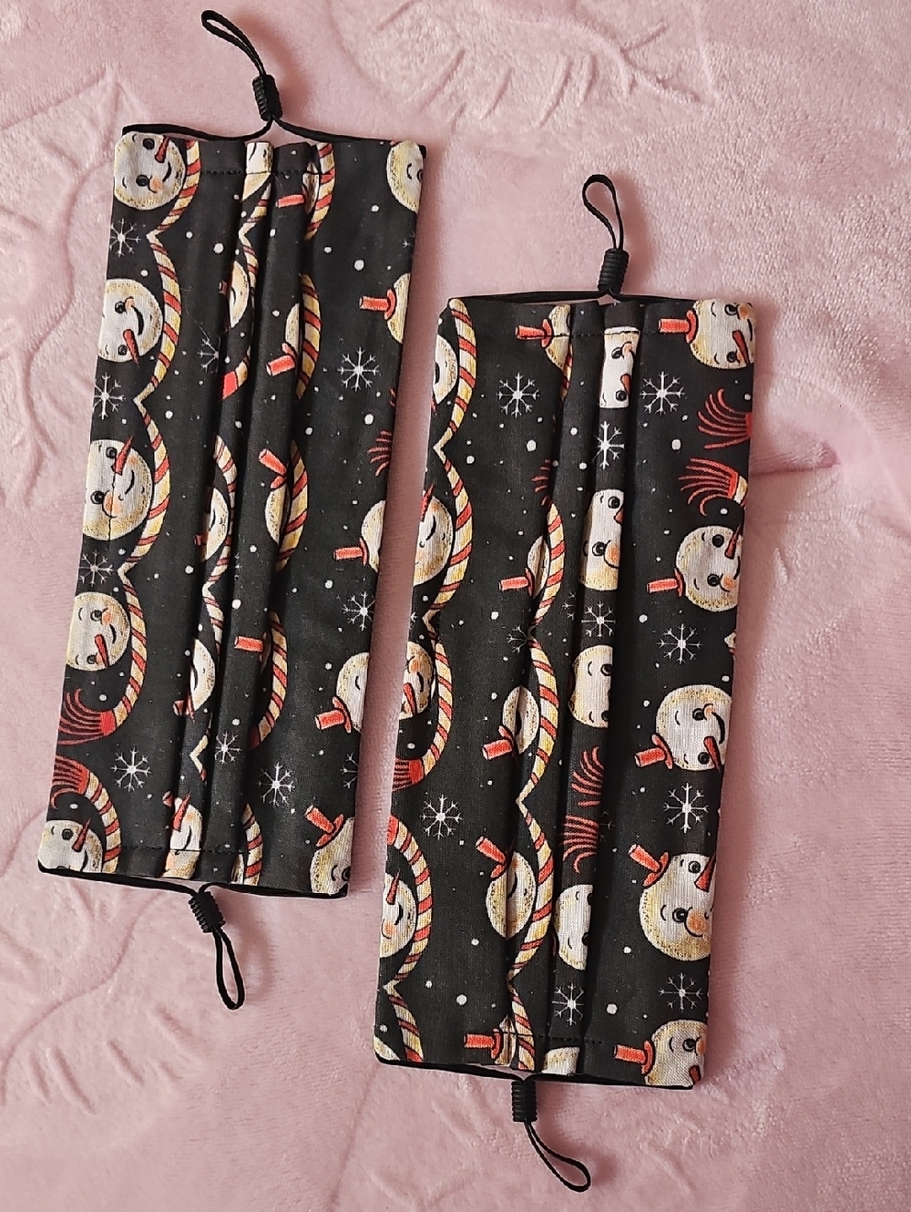 Black Snowman Johanna Parker Mask Set